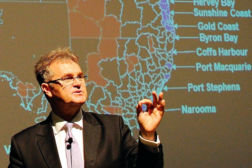 LOOKING AHEAD: Social demographer Bernard Salt AM has given a special address on the future of ageing. Photo: Dave Hunt/AAP Image