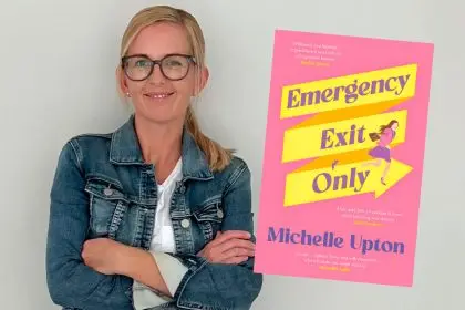 Thornlands author Michelle Upton and her novel Emergency Exit Only, which has been described as a love letter to Redlands.