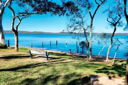 PICTURESQUE: Steve and Denise Maggs moved to Lamb Island and fell in love with the view.