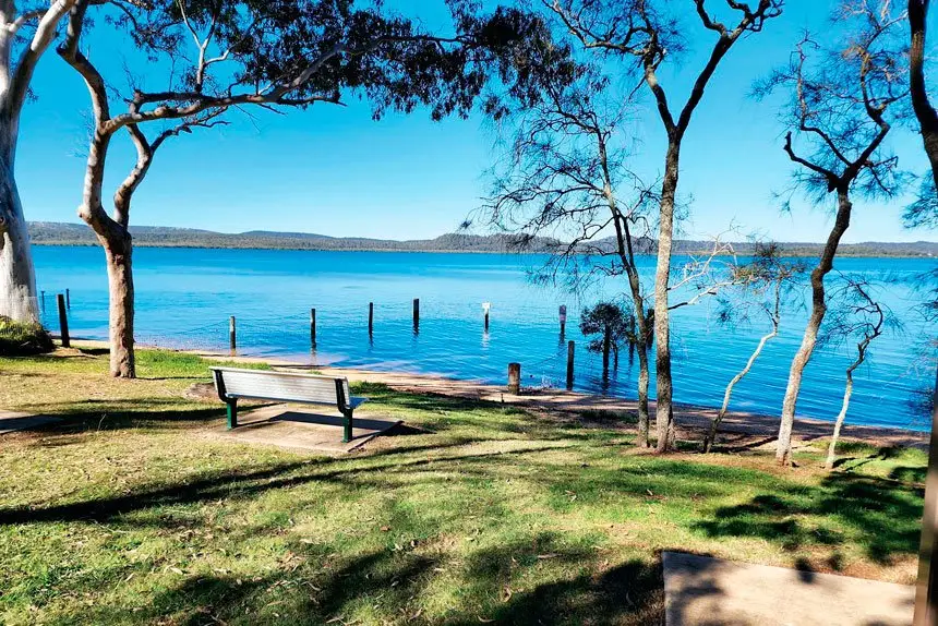 PICTURESQUE: Steve and Denise Maggs moved to Lamb Island and fell in love with the view.