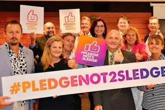 Redland councillors endorsed the Pledge not to Sledge campaign in 2018.
