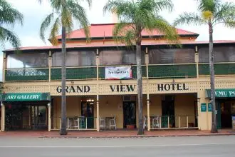 A SIGHT TO BEHOLD … The historic Grand View Hotel on North Street.