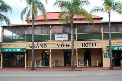 A SIGHT TO BEHOLD … The historic Grand View Hotel on North Street.