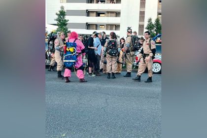 SPOOKY CELEBRATION: The Wynnum Halloween Parade is fun for all ages – you might even meet the Ghostbusters.