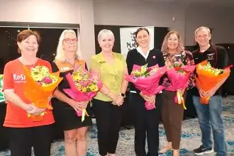 TIGHT KNIT: Attendees at the Bayside Soroptimists event ‘Women’s Voices’ held in Wynnum.