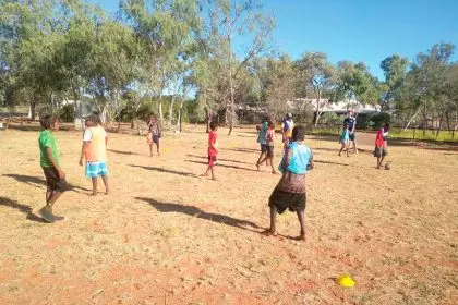 Donated boots will make a difference for these children.