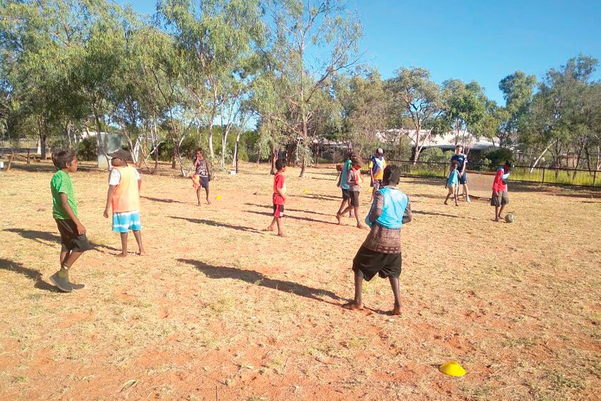 Donated boots will make a difference for these children.