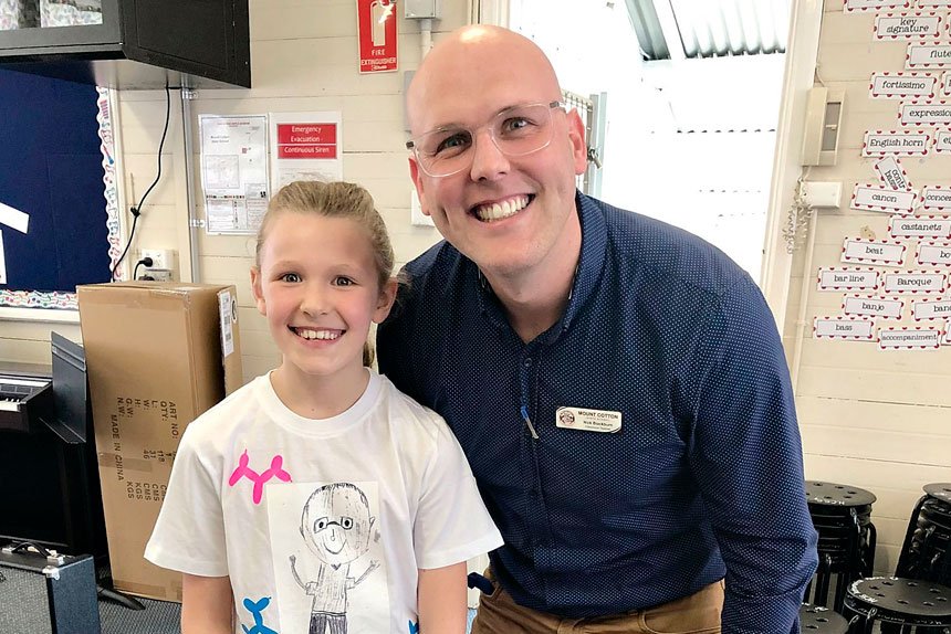 Mr Blackburn’s suggestion inspired Maiya Noetsel’s “Mt Cotton’s Got Talent” victory.