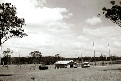 A picture of the WW11 Radio Receiving station taken during the War.