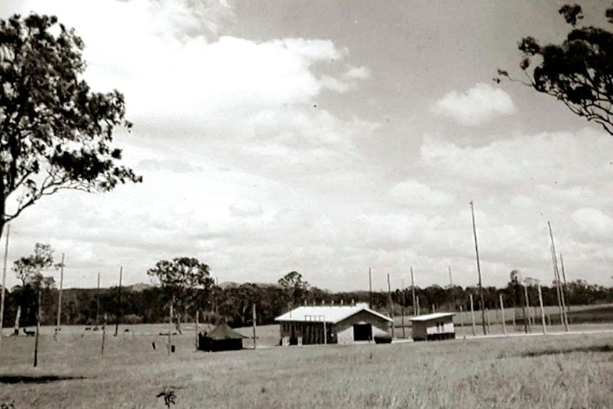 A picture of the WW11 Radio Receiving station taken during the War.
