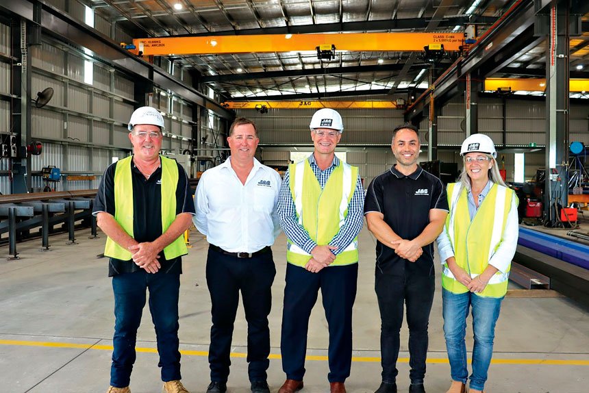 The JAG Welding team look forward to installing a robotic welding arm and software to benefit present and future staff.