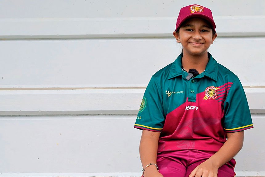 Ruwenthika Nithyananthan is an enthusiastic cricket player.