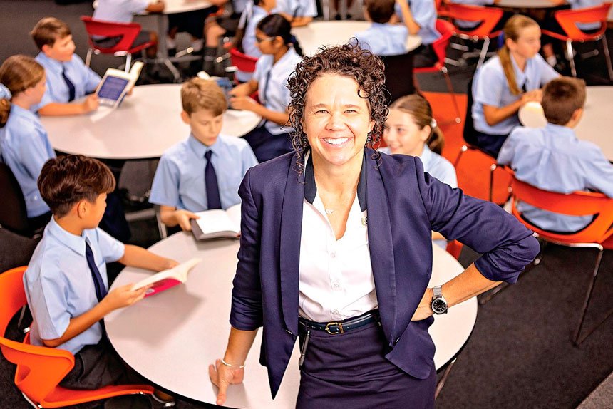 Sheldon College principal Ms Kate Mortimer has laid the foundation for a positive and inclusive environment.