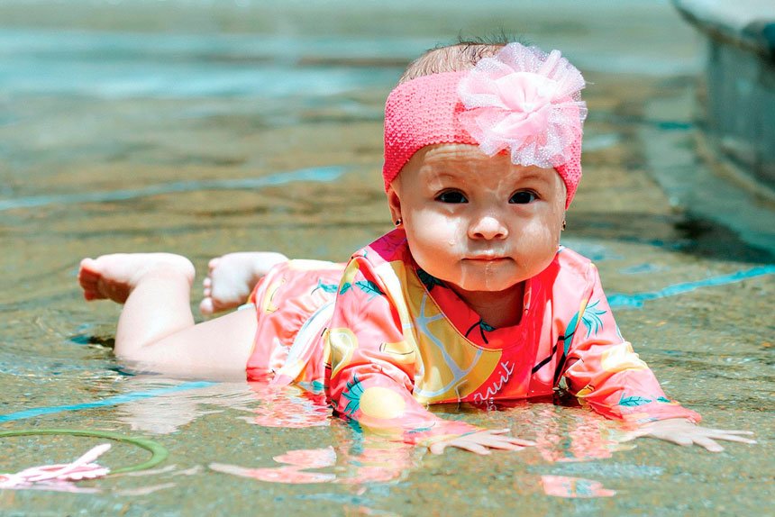 The children’s play pool surface will also be repaired in the upgrade.