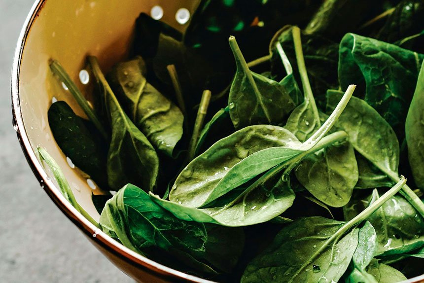 A diet according to Popeye, Olive and Uncle Jim Iliffe