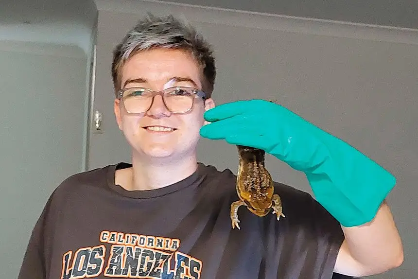 Property owners are urged to be cautious with pets around toads.