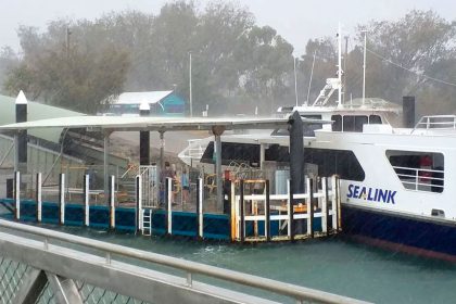 Dunwich Ferry Terminals parking restrictions to stop long-term parking. PHOTO: Redland City Council