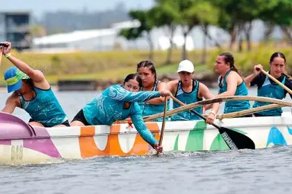 Manawa-Rose, Te Awanui, Lilliana, Aeisha, Ruby and Amber Rose, in Seats 1 through 6.