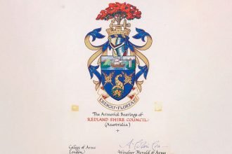 GROWING/FLOURISHING: The Council crest.