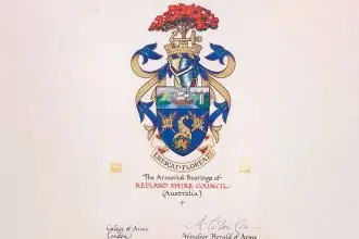 GROWING/FLOURISHING: The Council crest.