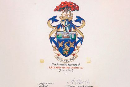 GROWING/FLOURISHING: The Council crest.