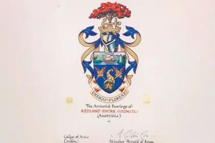 GROWING/FLOURISHING: The Council crest.