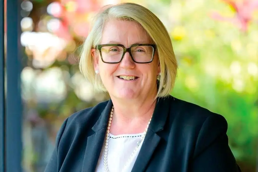 Principal Janet Stewart steps down from her position at Moreton Bay College. PHOTO: supplied