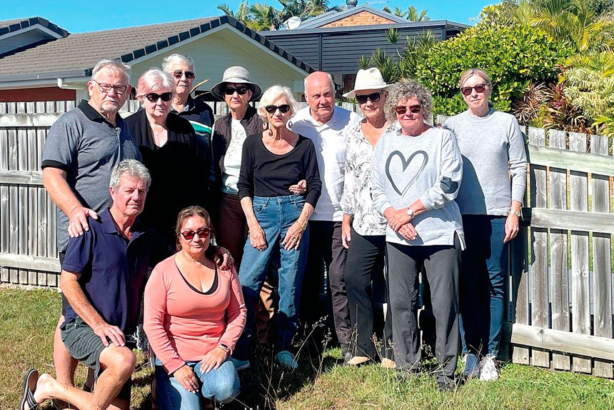 UNITED OPPOSITION: Finuge Court residents are united against a development approval.