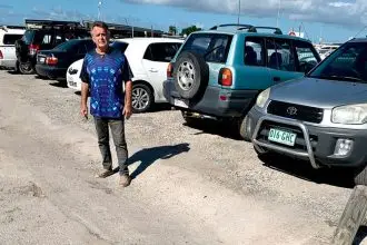 Trevor Porritt at Weinam Creek.