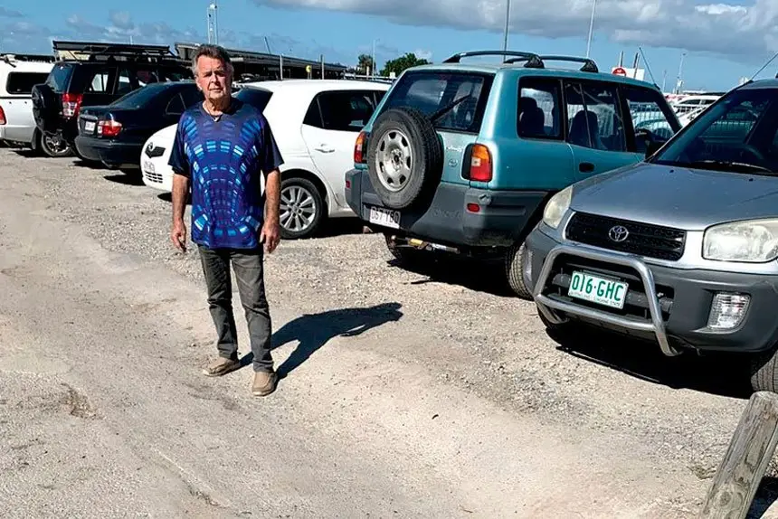 Trevor Porritt at Weinam Creek.