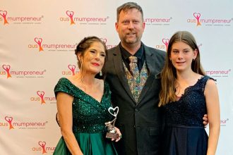 SUPER MUM: Bethany Chambers is determined to make Merry Go Round Toys a success.