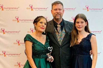 SUPER MUM: Bethany Chambers is determined to make Merry Go Round Toys a success.