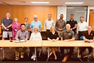 BRIGHT MINDS: Participants discussed the community’s current needs, ongoing projects, and their visions for the future.