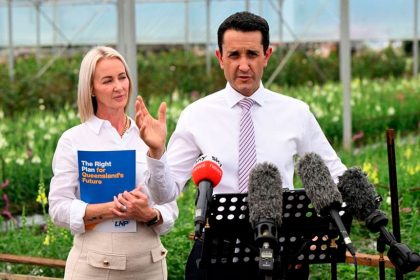 LNP’s Rebecca Young and new Premier David Crisafulli signal a fresh start for the Redlands.