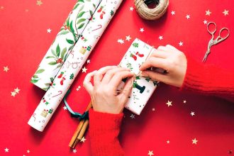 Can you help the customer save time in other ways such as unique Christmas wrapping or personalised cards for direct delivery.