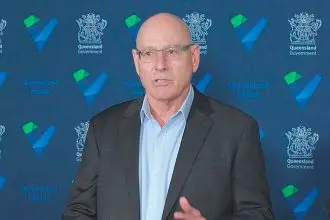 Queensland Health director-general Michael Walsh.