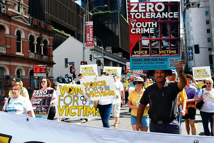 YOUTH CRIME: A political divide.