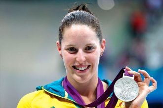 FLASHBACK: Alicia Coutts is a five-time Olympic swimming medallist.