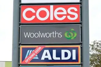 Woolworths and Coles account for about 67 per cent of all supermarket sales. PHOTO: Darren England/AAP PHOTOS