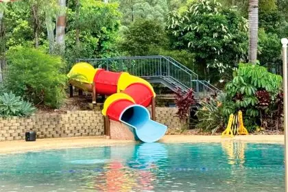 A Redland City Council spokesperson said the slide was removed in May after reaching the end of its lifespan and options were being explored for the area.