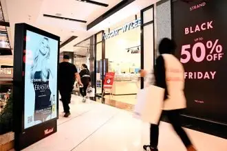 Retail sales in the months leading into Christmas are often volatile and influenced by sales. PHOTO: Dan Himbrechts/AAP PHOTOS
