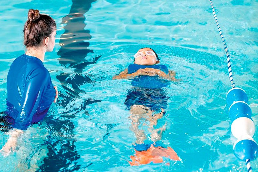 Nate Woolgar is one of the strongest swimmers in the groundbreaking paraSTART program. PHOTO: University of Queensland/AAP PHOTOS