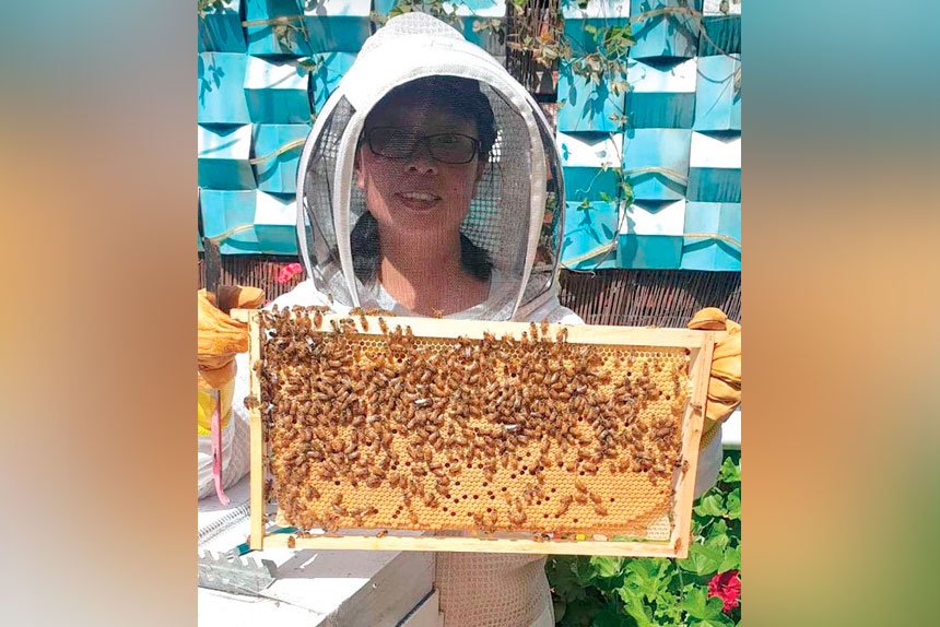 Rebecca found she was allergic following a sudden and severe reaction to a sting.