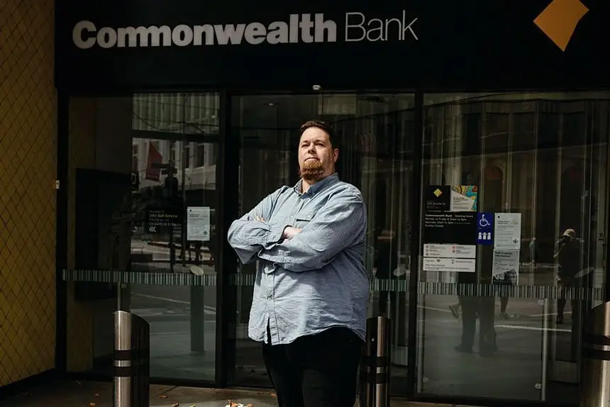 Commonwealth Bank worker Adrian Thoen and his colleagues received full back pay with interest and he hopes no more workers will have to go through a similar ordeal. PHOTO: AAP Image/Diego Fedele