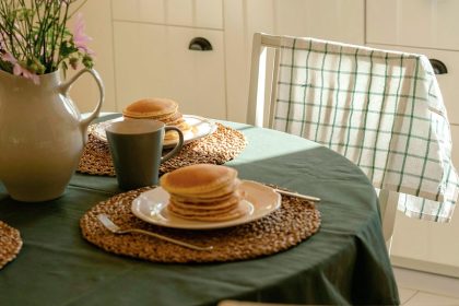 Replace paper towels with reusable microfibre cloths or old cotton t-shirts cut into rags.