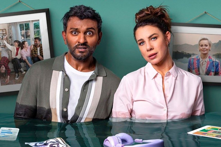 Parenting is a laugh for couple