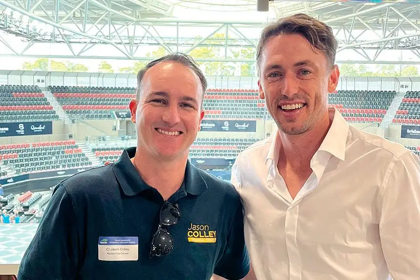 A highlight for Jason Colley was speaking with Australian tennis stalwart John Millman, who famously defeated Roger Federer at the US Open.