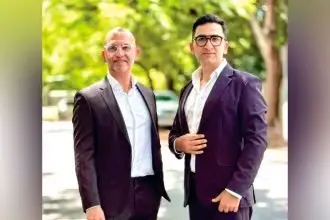 KANDOO ATTITUDE: PJ and Milan Gholami.