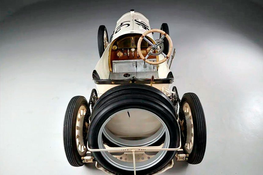 MOTORING MAJESTY: The classic Mercedes still turns heads today.