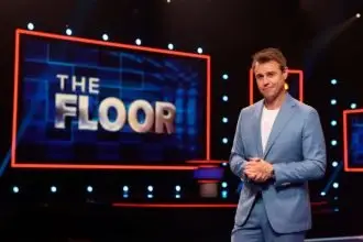 TRIVIA SHOWDOWN: Rodger Corser hosts The Floor, which has taken the world by storm.